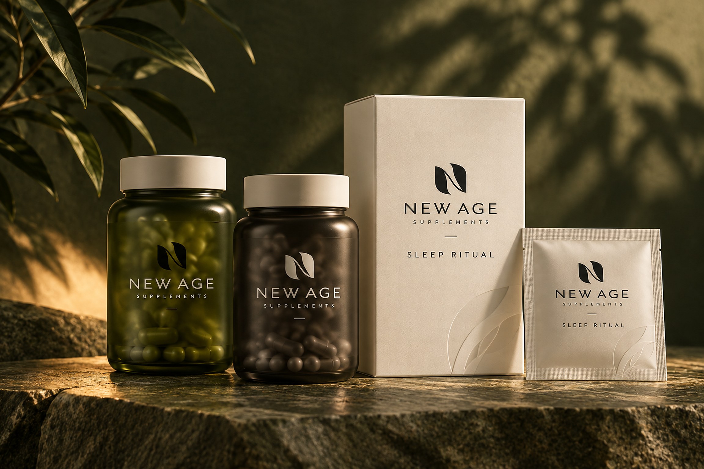 New Age Sleep Ritual four-part set